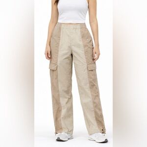 Wilo The Label Anthropologie Parachute Cargo Pants Two Tone Clay Size M